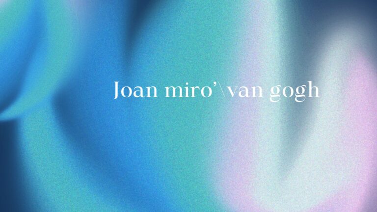 Joan Mirò: per Arte e per i Discorsi