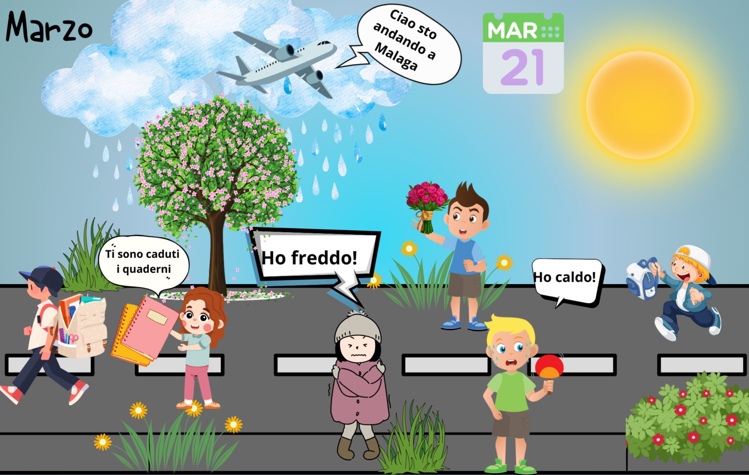 Attività didattica mese di marzo classe 4 scuola primaria