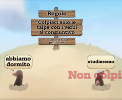 Esercizio interattivo di Wordwall su riconoscimento del congiuntivo classe quarta scuola primaria
