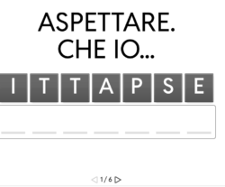 Esercizio interattivo di Wordwall su riconoscimento del congiuntivo classe quarta scuola primaria