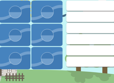 Memory esercizio interattivo per lo studio della lingua inglese alla scuola primaria. action verbs- verbi