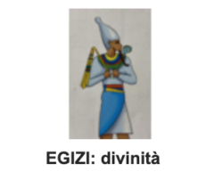 esercizio interattivo sa learning apps disciplina storia scuola primaria le divinità Egizie