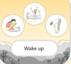 Esercizio interattivo di games to learn english per costruire frasi sulla daily routine inglese - scuola primaria