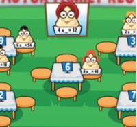gioco interattivo per il ripasso delle tabelline adatto alla scuola primaria