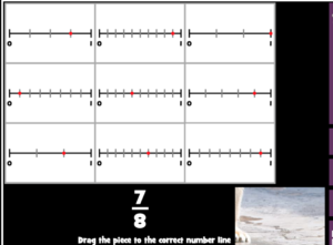 gioco interattivo sulle frazioni e i decimali adatto alla scuola primaria da math playground