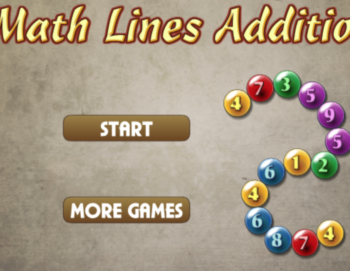 Gioco interattivo peer il calcolo rapido delle addizioni da math playground
