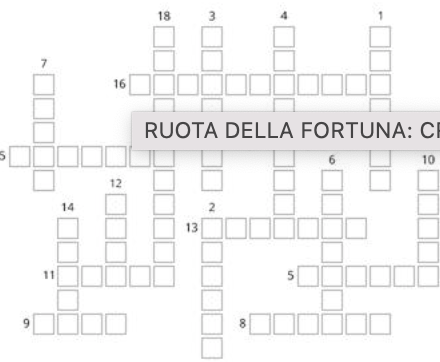 Cruciverba interattivo da wordwall su Creta e Micene classe 4 scuola primaria