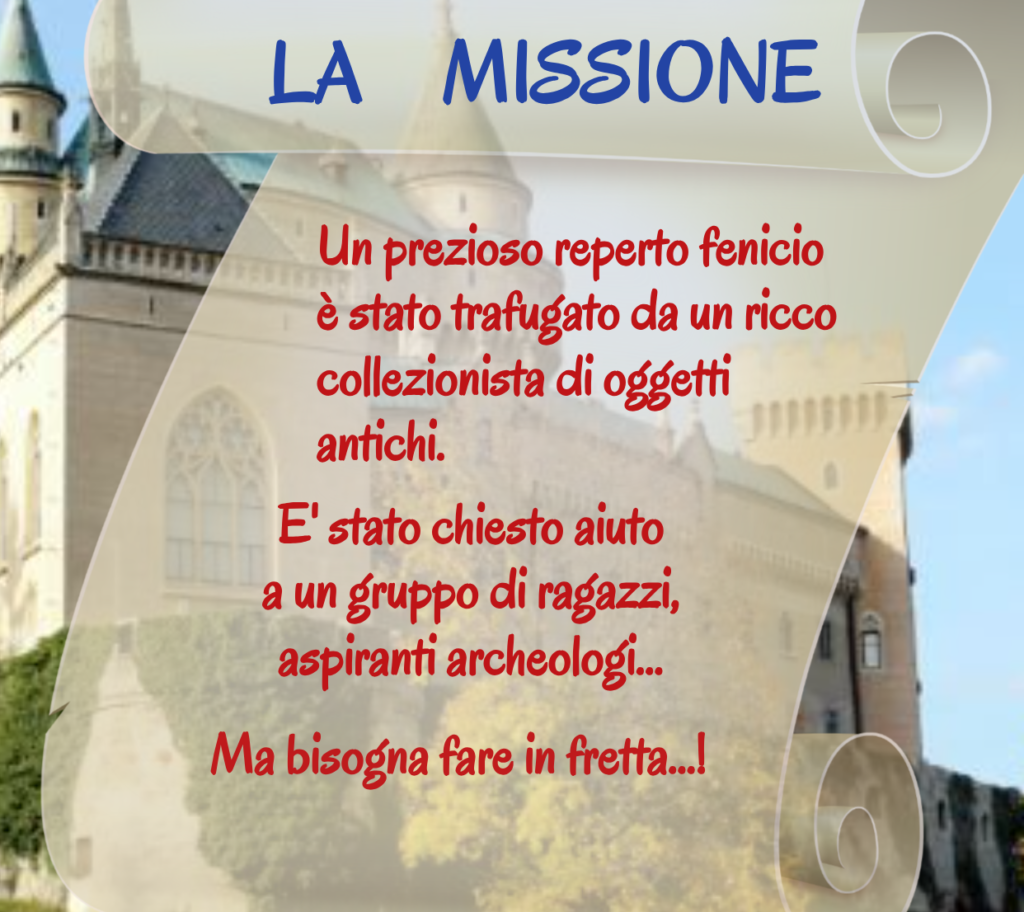 Escape room Genially sui Fenici classe 4 scuola primaria